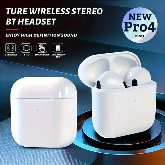 PRO 4 TWS BLUETOOTH EARPHONE İPHONE OR ANDROID